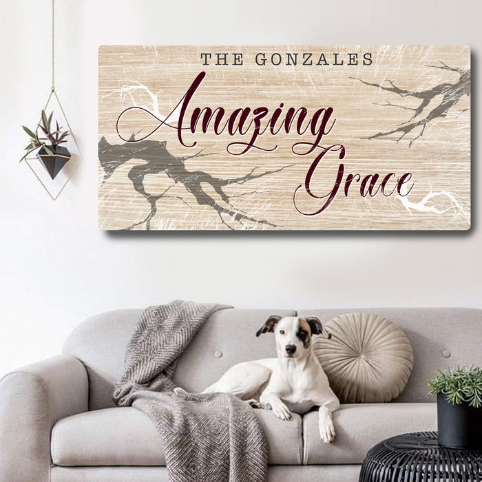 Amazing Grace Sign - eZthings USA WE SORT ALL THE CRAZIEST GADGETS, GIZMOS, TOYS & TECHNOLOGY, SO YOU DON'T HAVE TO.