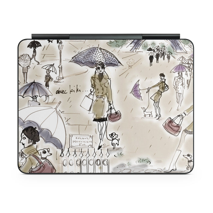 Ah Paris - Apple Magic Keyboard for iPad Skin