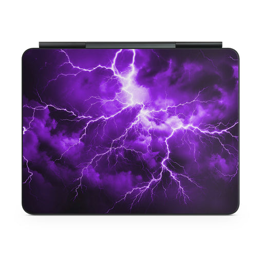Apocalypse Purple - Apple Magic Keyboard for iPad Skin - eZthings USA WE SORT ALL THE CRAZIEST GADGETS, GIZMOS, TOYS & TECHNOLOGY, SO YOU DON'T HAVE TO.