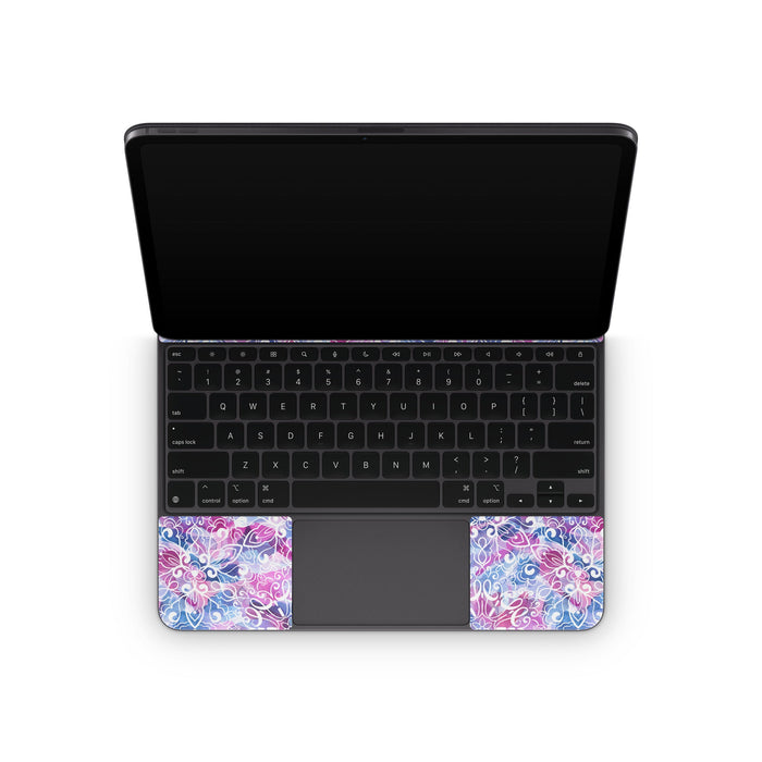 Boho Fizz - Apple Magic Keyboard for iPad Skin - eZthings USA WE SORT ALL THE CRAZIEST GADGETS, GIZMOS, TOYS & TECHNOLOGY, SO YOU DON'T HAVE TO.