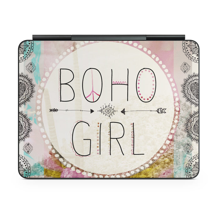 Boho Girl - Apple Magic Keyboard for iPad Skin