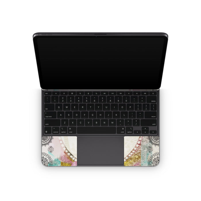 Boho Girl - Apple Magic Keyboard for iPad Skin