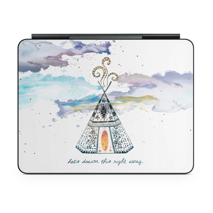 Boho Teepee - Apple Magic Keyboard for iPad Skin