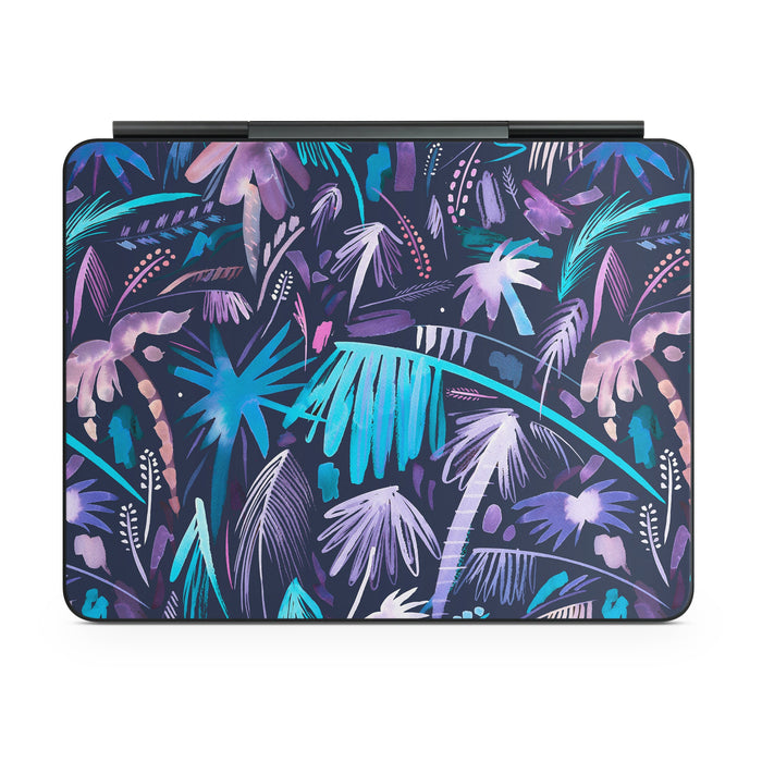Brushstroke Palms - Apple Magic Keyboard for iPad Skin - eZthings USA WE SORT ALL THE CRAZIEST GADGETS, GIZMOS, TOYS & TECHNOLOGY, SO YOU DON'T HAVE TO.