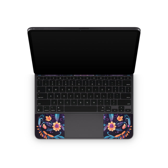 Calavera Azul - Apple Magic Keyboard for iPad Skin