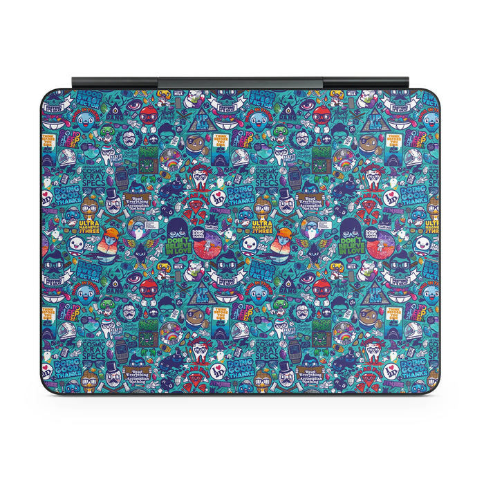Cosmic Ray - Apple Magic Keyboard for iPad Skin