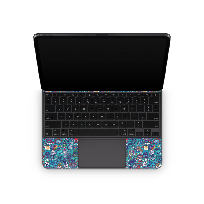 Cosmic Ray - Apple Magic Keyboard for iPad Skin