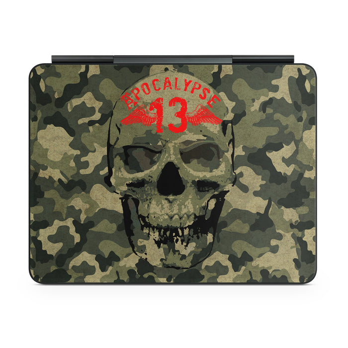Camo Skull - Apple Magic Keyboard for iPad Skin