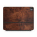 Dark Burlwood - Apple Magic Keyboard for iPad Skin - eZthings USA WE SORT ALL THE CRAZIEST GADGETS, GIZMOS, TOYS & TECHNOLOGY, SO YOU DON'T HAVE TO.