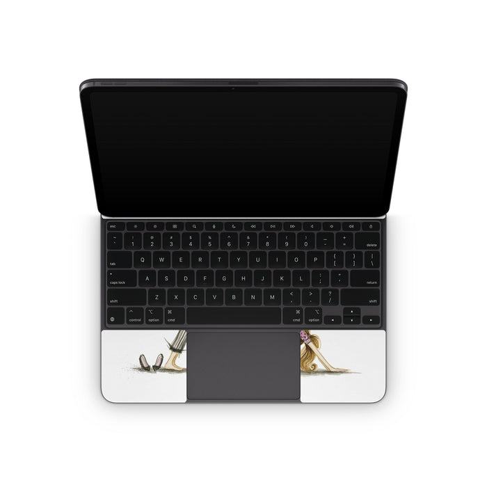 Downward Dog - Apple Magic Keyboard for iPad Skin