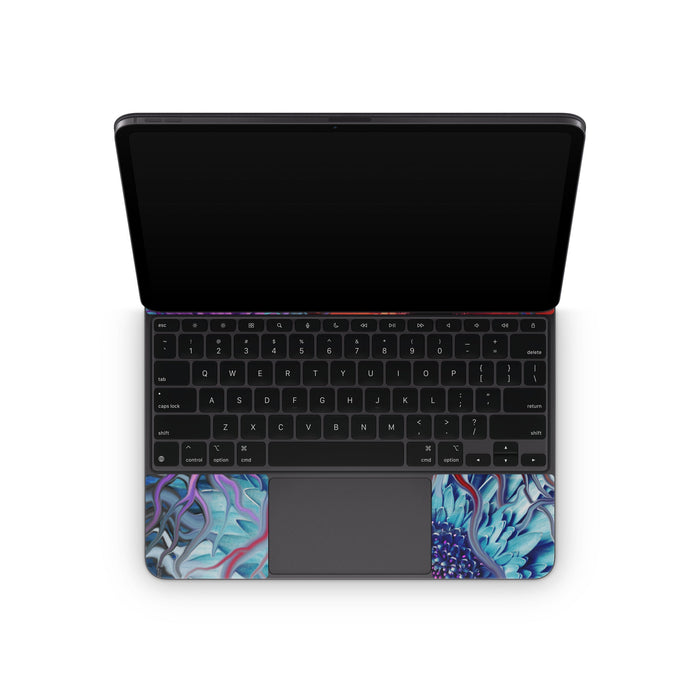 Deep Water Daisy Dance - Apple Magic Keyboard for iPad Skin