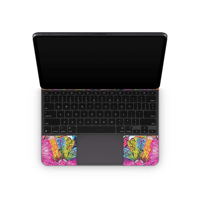 Flashy Flamingo - Apple Magic Keyboard for iPad Skin