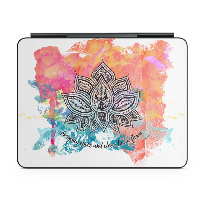 Happy Lotus - Apple Magic Keyboard for iPad Skin
