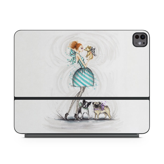 A Kiss for Dot - Apple Magic Keyboard for iPad Skin