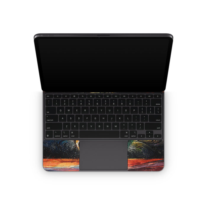 Koi Fish Yin Yang - Apple Magic Keyboard for iPad Skin