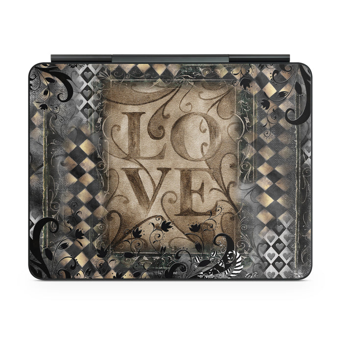 Love's Embrace - Apple Magic Keyboard for iPad Skin - eZthings USA WE SORT ALL THE CRAZIEST GADGETS, GIZMOS, TOYS & TECHNOLOGY, SO YOU DON'T HAVE TO.