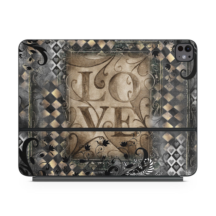 Love's Embrace - Apple Magic Keyboard for iPad Skin - eZthings USA WE SORT ALL THE CRAZIEST GADGETS, GIZMOS, TOYS & TECHNOLOGY, SO YOU DON'T HAVE TO.