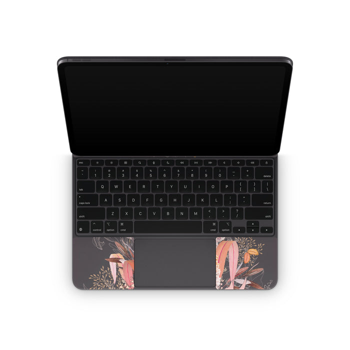 Lupines Chocolate - Apple Magic Keyboard for iPad Skin