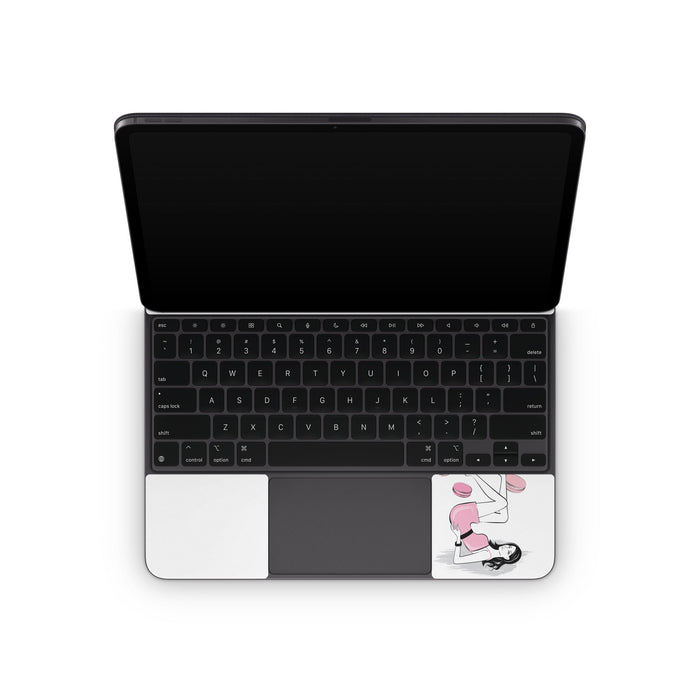 Macaron Girl - Apple Magic Keyboard for iPad Skin