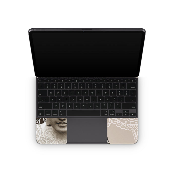 Meditation Mehndi - Apple Magic Keyboard for iPad Skin