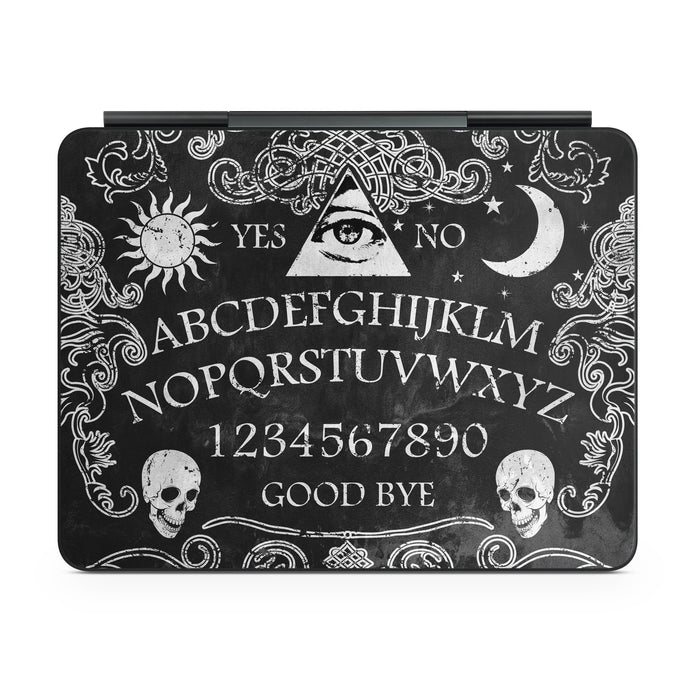 Ouija - Apple Magic Keyboard for iPad Skin - eZthings USA WE SORT ALL THE CRAZIEST GADGETS, GIZMOS, TOYS & TECHNOLOGY, SO YOU DON'T HAVE TO.
