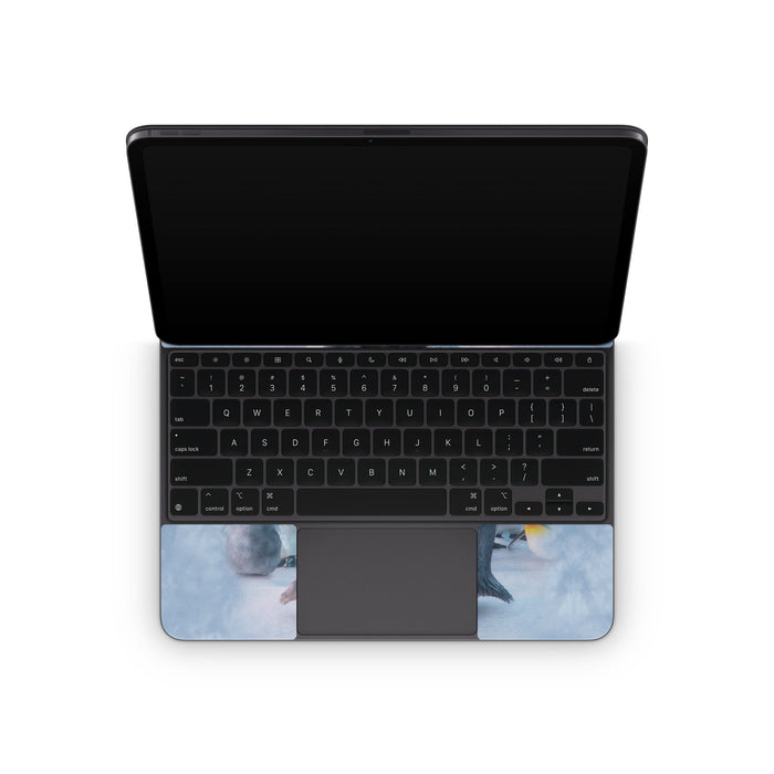 Penguin Heart - Apple Magic Keyboard for iPad Skin - eZthings USA WE SORT ALL THE CRAZIEST GADGETS, GIZMOS, TOYS & TECHNOLOGY, SO YOU DON'T HAVE TO.