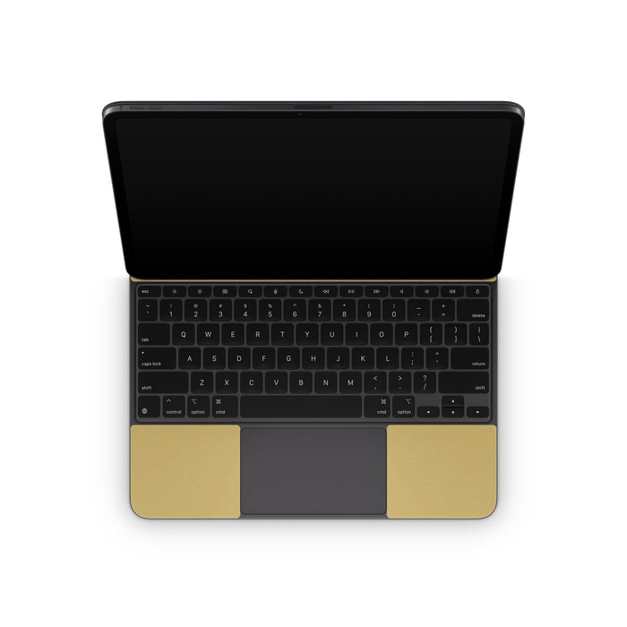 Solid State Mustard - Apple Magic Keyboard for iPad Skin