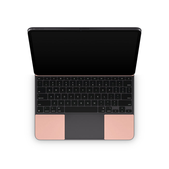 Solid State Peach - Apple Magic Keyboard for iPad Skin