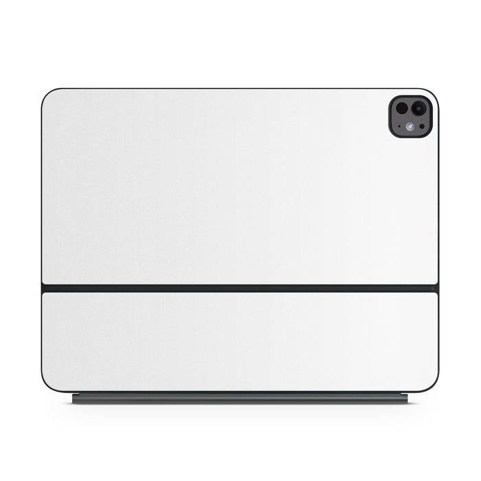 Solid State White - Apple Magic Keyboard for iPad Skin