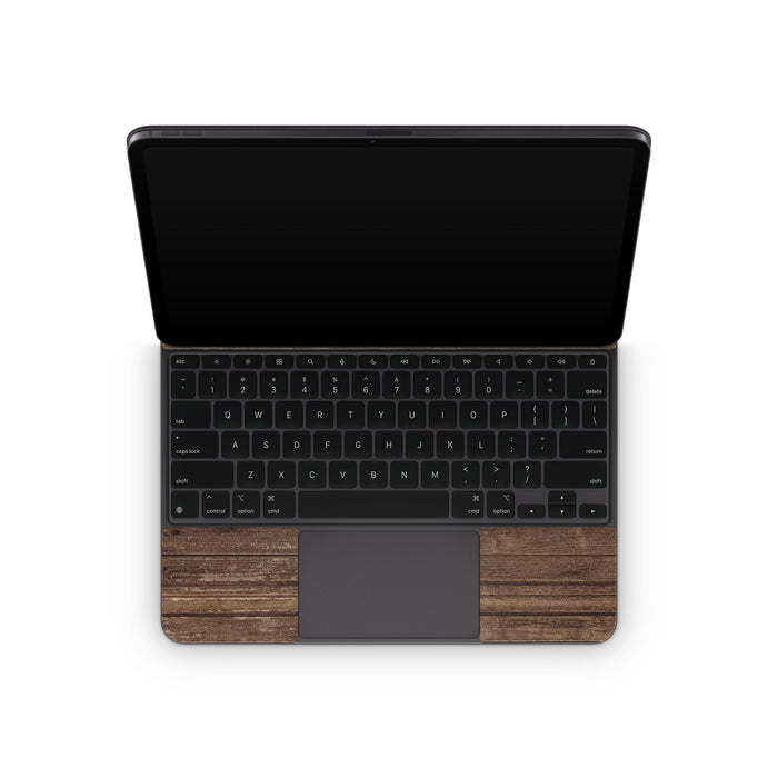 Stripped Wood - Apple Magic Keyboard for iPad Skin