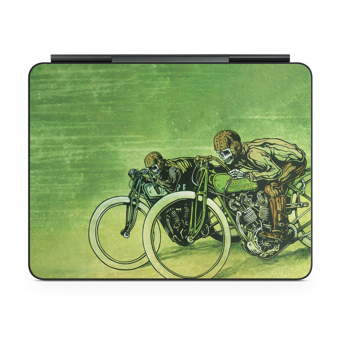 Board Track Racers - Apple Magic Keyboard for iPad Skin - eZthings USA WE SORT ALL THE CRAZIEST GADGETS, GIZMOS, TOYS & TECHNOLOGY, SO YOU DON'T HAVE TO.