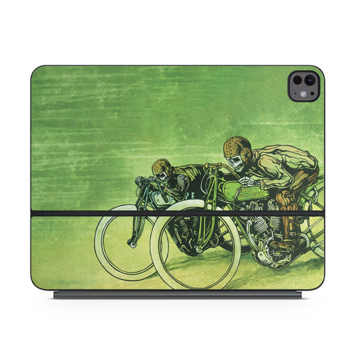 Board Track Racers - Apple Magic Keyboard for iPad Skin - eZthings USA WE SORT ALL THE CRAZIEST GADGETS, GIZMOS, TOYS & TECHNOLOGY, SO YOU DON'T HAVE TO.