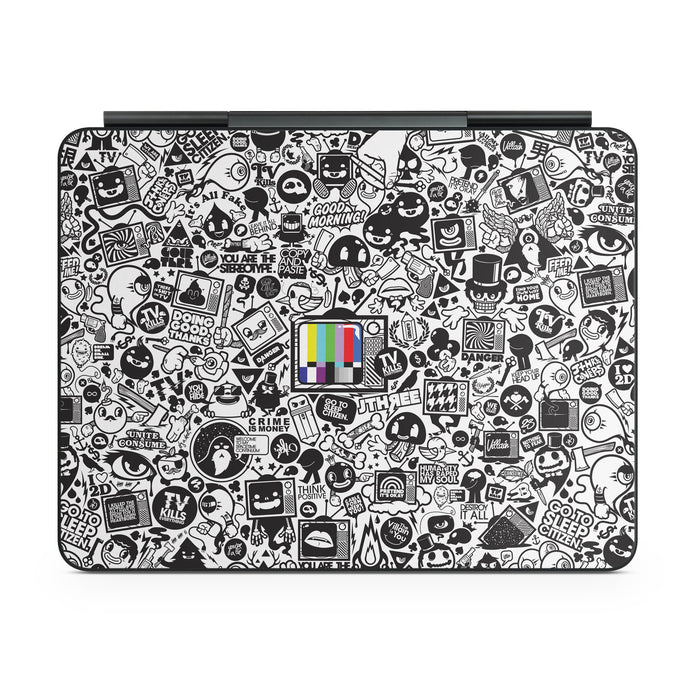 TV Kills Everything - Apple Magic Keyboard for iPad Skin