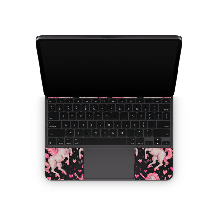 Unicorn Pegasus - Apple Magic Keyboard for iPad Skin - eZthings USA WE SORT ALL THE CRAZIEST GADGETS, GIZMOS, TOYS & TECHNOLOGY, SO YOU DON'T HAVE TO.