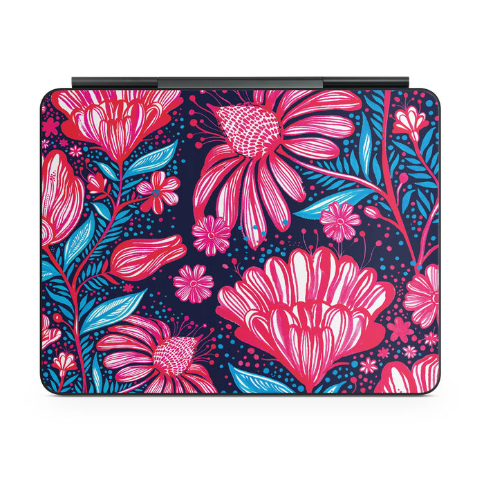 Vibrant Night - Apple Magic Keyboard for iPad Skin - eZthings USA WE SORT ALL THE CRAZIEST GADGETS, GIZMOS, TOYS & TECHNOLOGY, SO YOU DON'T HAVE TO.