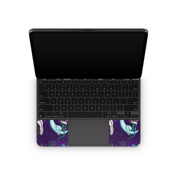 Witches and Black Cats - Apple Magic Keyboard for iPad Skin