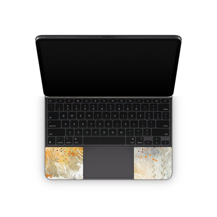 White Velvet - Apple Magic Keyboard for iPad Skin - eZthings USA WE SORT ALL THE CRAZIEST GADGETS, GIZMOS, TOYS & TECHNOLOGY, SO YOU DON'T HAVE TO.