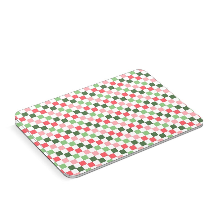 Christmas Checkers - Apple Magic Trackpad Skin