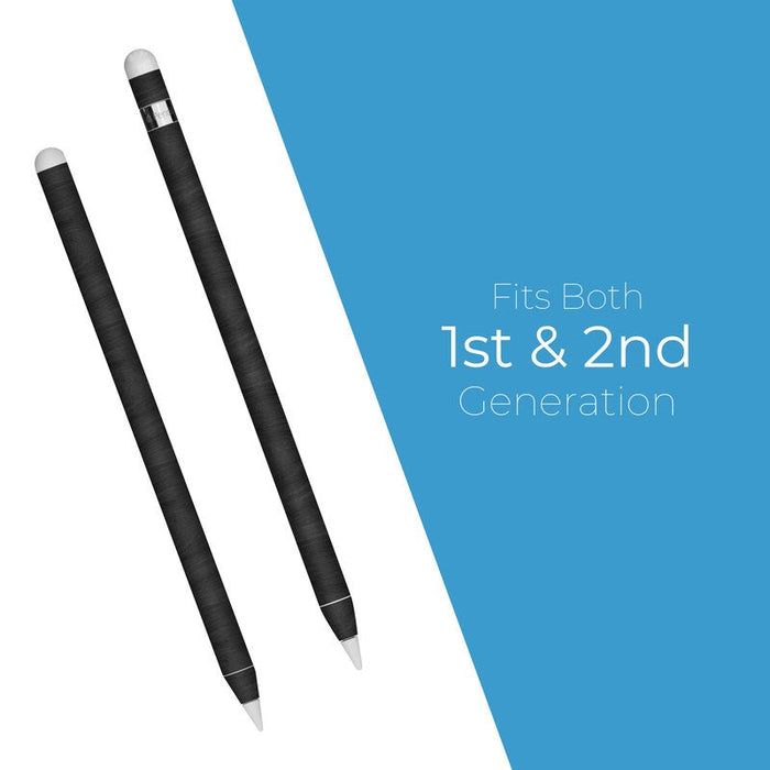 Black Woodgrain - Apple Pencil Skin