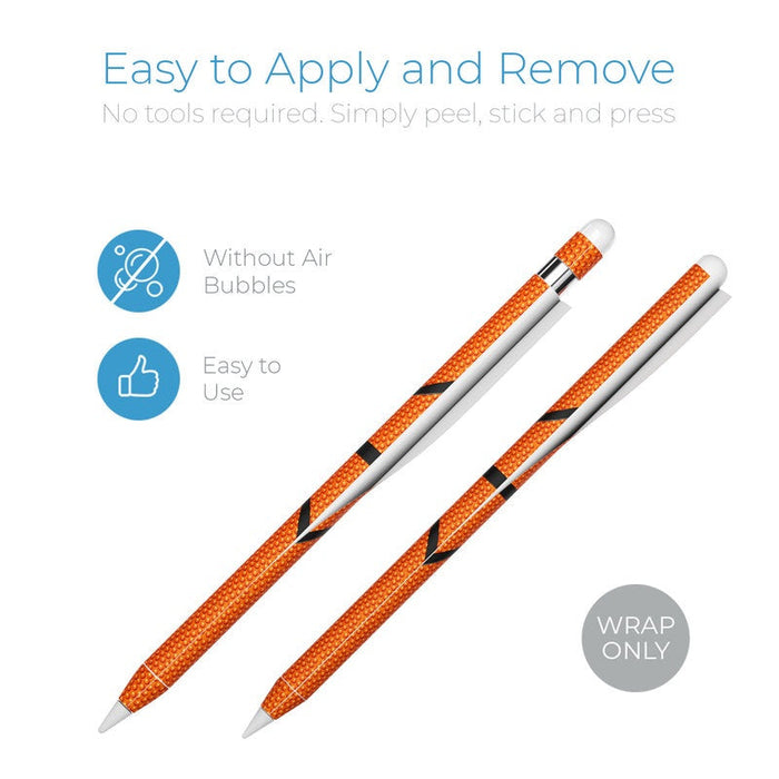 Basketball - Apple Pencil Skin - eZthings USA WE SORT ALL THE CRAZIEST GADGETS, GIZMOS, TOYS & TECHNOLOGY, SO YOU DON'T HAVE TO.