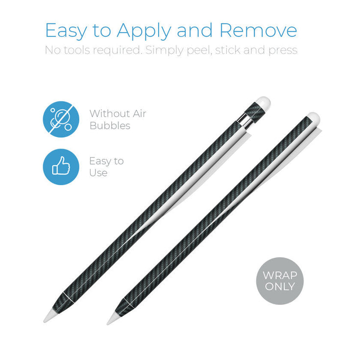 Carbon - Apple Pencil Skin - eZthings USA WE SORT ALL THE CRAZIEST GADGETS, GIZMOS, TOYS & TECHNOLOGY, SO YOU DON'T HAVE TO.