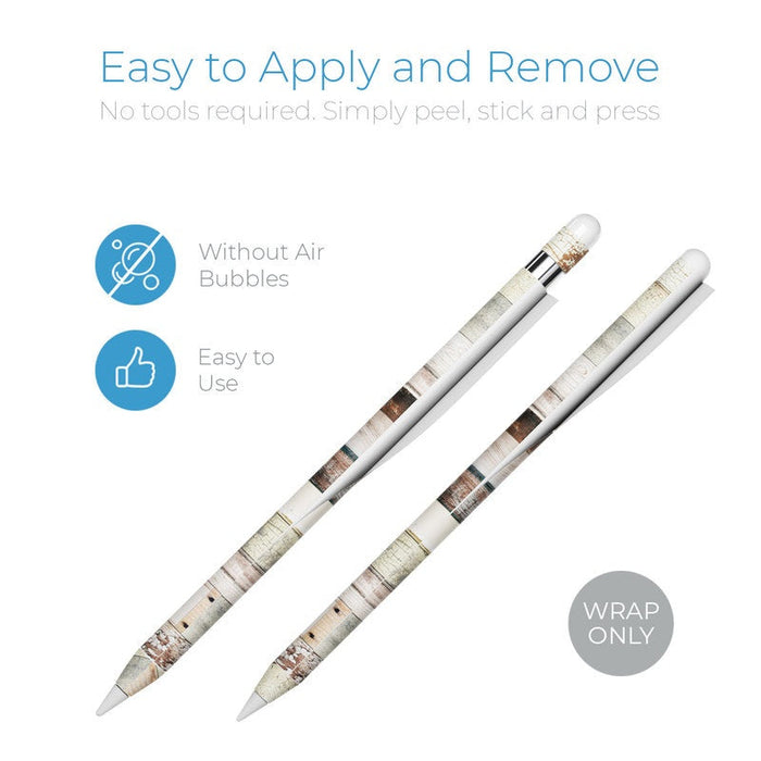 Eclectic Wood - Apple Pencil Skin