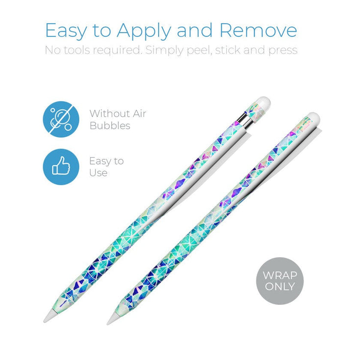 Pastel Triangle - Apple Pencil Skin - eZthings USA WE SORT ALL THE CRAZIEST GADGETS, GIZMOS, TOYS & TECHNOLOGY, SO YOU DON'T HAVE TO.