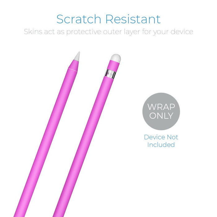 Solid State Vibrant Pink - Apple Pencil Skin - eZthings USA WE SORT ALL THE CRAZIEST GADGETS, GIZMOS, TOYS & TECHNOLOGY, SO YOU DON'T HAVE TO.