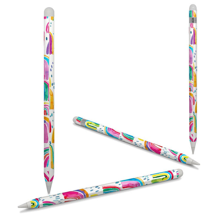 Watercolor Rainbows - Apple Pencil Skin - eZthings USA WE SORT ALL THE CRAZIEST GADGETS, GIZMOS, TOYS & TECHNOLOGY, SO YOU DON'T HAVE TO.