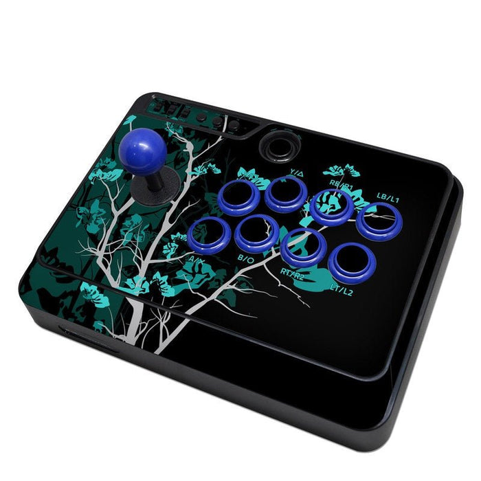 Aqua Tranquility - Mayflash F300 Arcade Fight Stick Skin - eZthings USA WE SORT ALL THE CRAZIEST GADGETS, GIZMOS, TOYS & TECHNOLOGY, SO YOU DON'T HAVE TO.