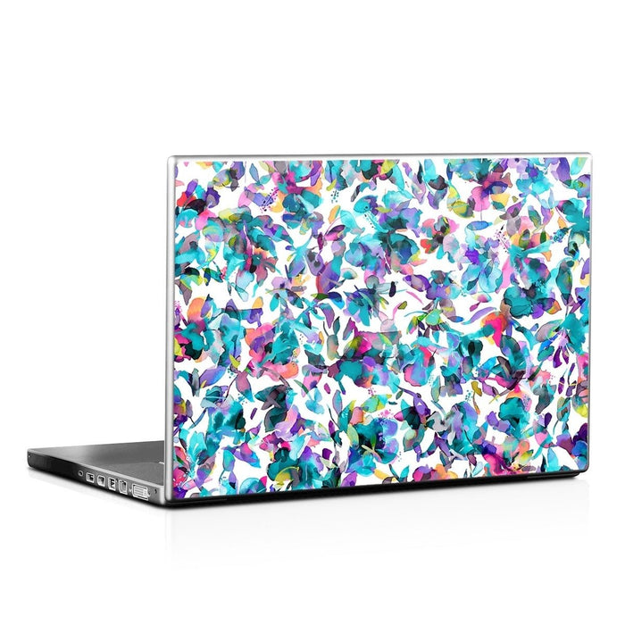Aquatic Flowers - Laptop Lid Skin