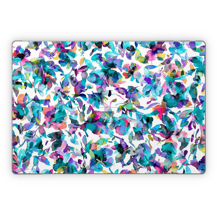 Aquatic Flowers - Microsoft Surface Pro Skin