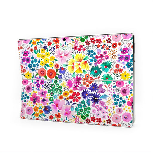Artful Little Flowers - Microsoft Surface Pro Skin - eZthings USA WE SORT ALL THE CRAZIEST GADGETS, GIZMOS, TOYS & TECHNOLOGY, SO YOU DON'T HAVE TO.