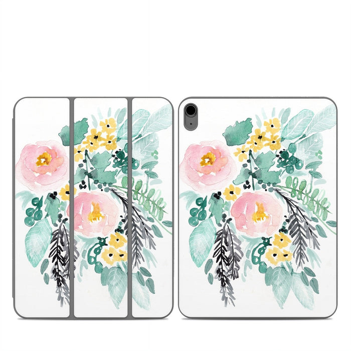 Blushed Flowers - Apple Smart Folio Skin